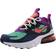 Nike Air Max 270 React GS - Blue Void/Black/Kinetic Green/Magic Ember