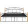 vidaXL Bed Frame Metal 90cm