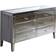 Birlea Valencia Mirrored Silver Chest of Drawer 125x72.5cm