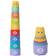 Shein 1pc Bear Number Circle Stacking Cup Letter Matching Early Educational Tool, Stacking Ring Toy For Parent-Child Interaction, Puzzle Toy For Boys Girls, Christmas, Halloween, Easter Party, Birthday Gift (Random Color)
