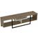 Decorotika Asal Oak/White/Black TV Bench 150x40cm