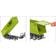 Siku Tractor with Front Loader Dolly & Tipping Trailer 1949