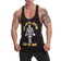 Golds Gym Muscle Joe Premium Stringer Vest - Black