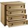 Mercers Furniture Corona Small 4 Chest of Drawer 80x73cm