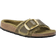 Birkenstock Madrid Big Buckle Shearling Natural Leather Oiled - Olive