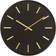 Premier Housewares Versatile Black/Gold Wall Clock 30cm