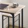 SoBuy Bartisch Grey/Black Bordsgrupp 50x80cm 3st