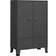 vidaXL Industrial Anthracite Wardrobe 67x107cm