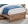 Time4Sleep Brookes Wooden Bed Frame 161x213cm