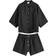 Deiji Studios Linen Pyjama Set - Deep Black