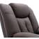 More4Homes Afton Electric Auto Recliner Brown Armchair 107cm