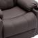 More4Homes Afton Electric Auto Recliner Brown Armchair 107cm