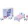 Tidlo Wooden Dolls House Bedroom Furniture Set