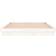 vidaXL Estructura De Cama Doble LED Sin Colchón Madera Maciza