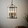 Endon Lighting Lambeth Antique Brass/Clear Pendant Lamp ∅ 30cm