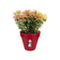 Elho Loft Urban Round Flower Pot - Cranberry Red ∅24.5cm
