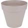 Elho Loft Urban Round Flower Pot - Warm Grey ∅24.5cm