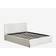Sklum Bed Met Opbergruimte En Gestoffeerd Hoofdeinde Lorea Stof Gebroken 160 x 200 cm