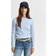 Gant Stretch Cotton Cable C-Neck - Fresh Blue