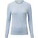 Gant Dame Crewneck Sweater Af Strækbomuld Med Kabelstrik