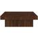 vidaXL 826637 Brown Oak Coffee Table 90x90cm