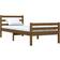 vidaXL Honey Brown Small Single Sengeramme 80.5x195.5cm
