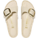 Birkenstock Madrid Big Buckle Natural Leather Patent High Shine - Ecru