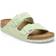 Birkenstock Arizona Suede Leather - Faded Lime