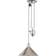 Elstead Lighting Provence Polished Nickel Rise Pendant Lamp ∅ 37cm