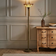 MiniSun Home Light Antique Handcrafted Brass/Red Floor Lamp 169cm