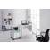 Alphason Cabrini White Writing Desk 60x120cm