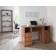 Alphason Maryland Walnut Writing Desk 60x120cm