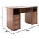Alphason Maryland Walnut Writing Desk 60x120cm