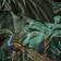 Paoletti 200 Thread Count Midnight Tropics Siona Duvet Cover Multicolour (200x200cm)