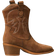 Shein Embroidered Western Cowgirl Boots For Women New Vintage Chunky Heel Boots Fashion Match Cardigan Versatile MidCalf Riding Boots