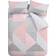 Catherine Lansfield Larsson Geo Duvet Cover Pink (200x135cm)