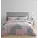 Catherine Lansfield Larsson Geo Duvet Cover Pink (200x135cm)