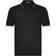 Fred Perry Twin Tipped Cotton Polo Shirt - Black