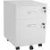 tectake Filing 2 Rolling Lockable Drawers Storage Cabinet