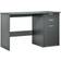 Homcom Study Workstation Grey Writing Desk 60x120cm