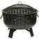 Garden Mile Marco Paul Rattan Effect Fire Pit