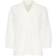 Kaffe Victoria Cotton Textured V-Neck Blouse - White