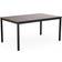 Keter Signature Porto Table 160 cm Walnut Black Steel
