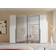Livetastic Combination Cabinet White Wardrobe 267x205cm