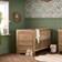 OBaby Nika Cot Bed Oak Brown Standard