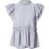 Second Female Terra Frill Top Bluse - Grå