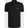 BOSS Paddy Striped Polo T Shirt - Black