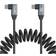 Smallrig USB-C Angled to USB-C Coiled Data Cable 4793