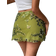 Shein Aloruh Green Sequin Embroidered Mini Skirt, Simple & Fashionable, Suitable For Summer