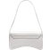 PrettyLittleThing PU Flap Over Baguette Shoulder Bag - White